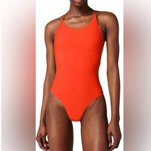 NWT Sweaty Betty Aqua Performance One-Piece Swimsuit Size Medium